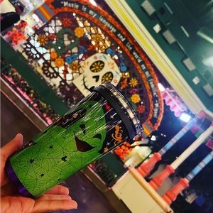 Oogie boogie stainless steel tumbler